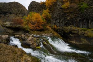 Fall in Gjáin